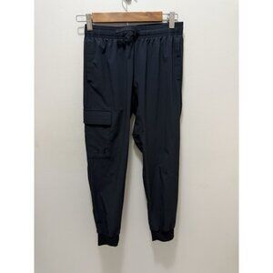 Under Armour Boys Youth M Black Cargo Jogger Pants Athletic Training